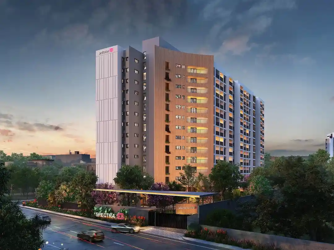 Modern luxury apartments at Spectra Parijatha in Whitefield, Bangalore